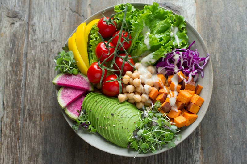 Green detox salad