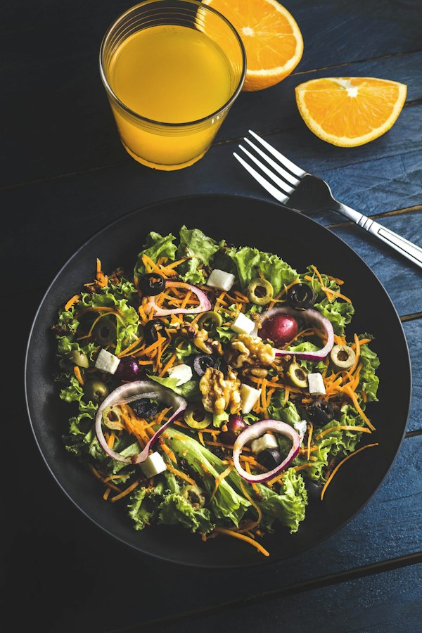Colorful plate